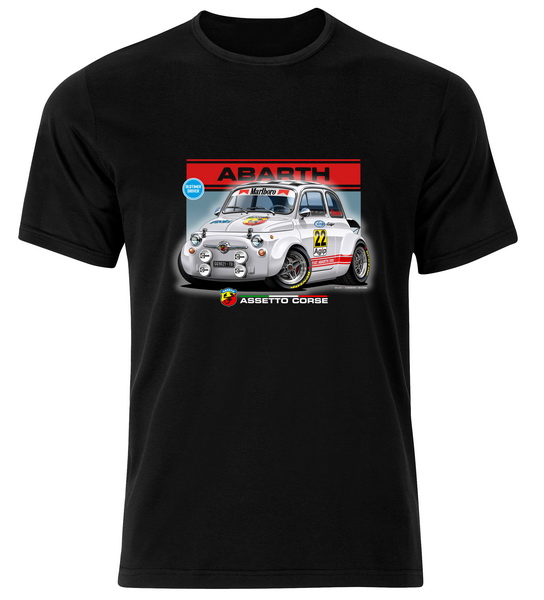 Oldtimer Driver majica - Fiat Abarth 500 Assetto Corse
